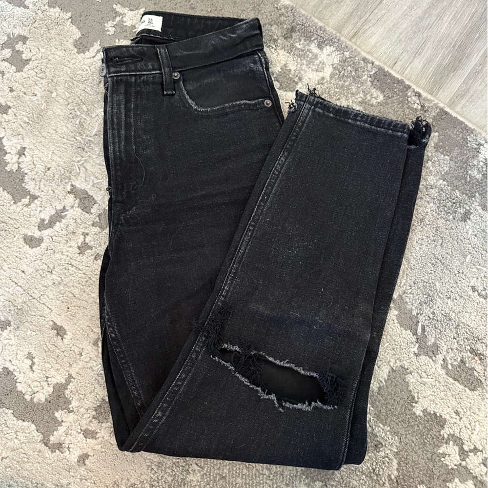 Abercrombie the mom high rise